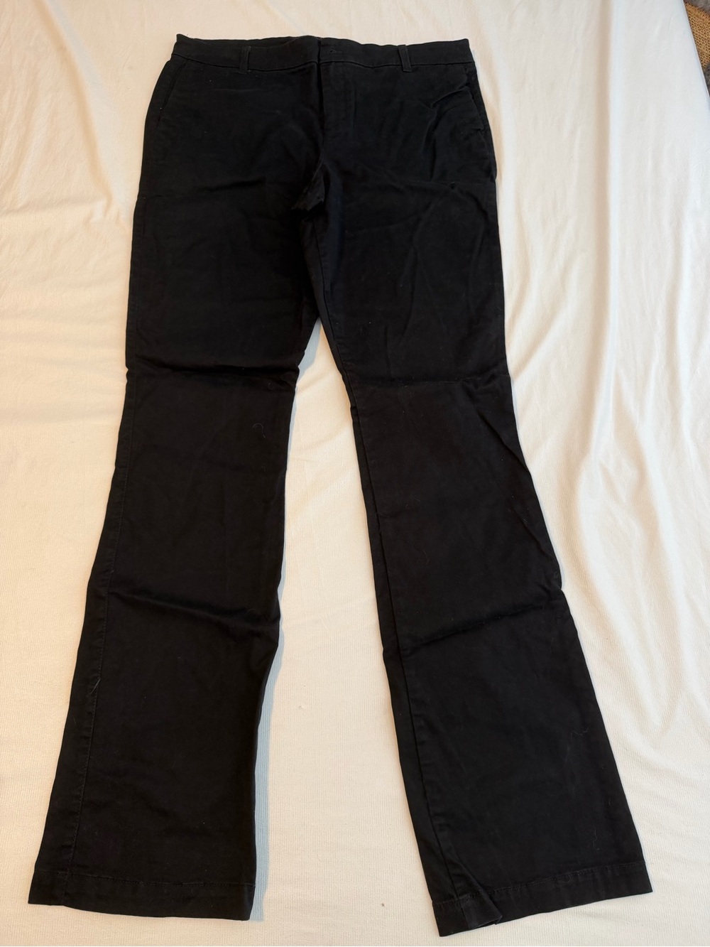 Old Navy Black Wide Leg Stretch Jeans